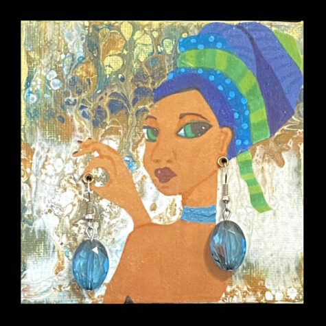 Jamaican Blue Glass 4x4