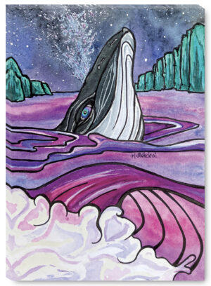Whale Pink Waters
